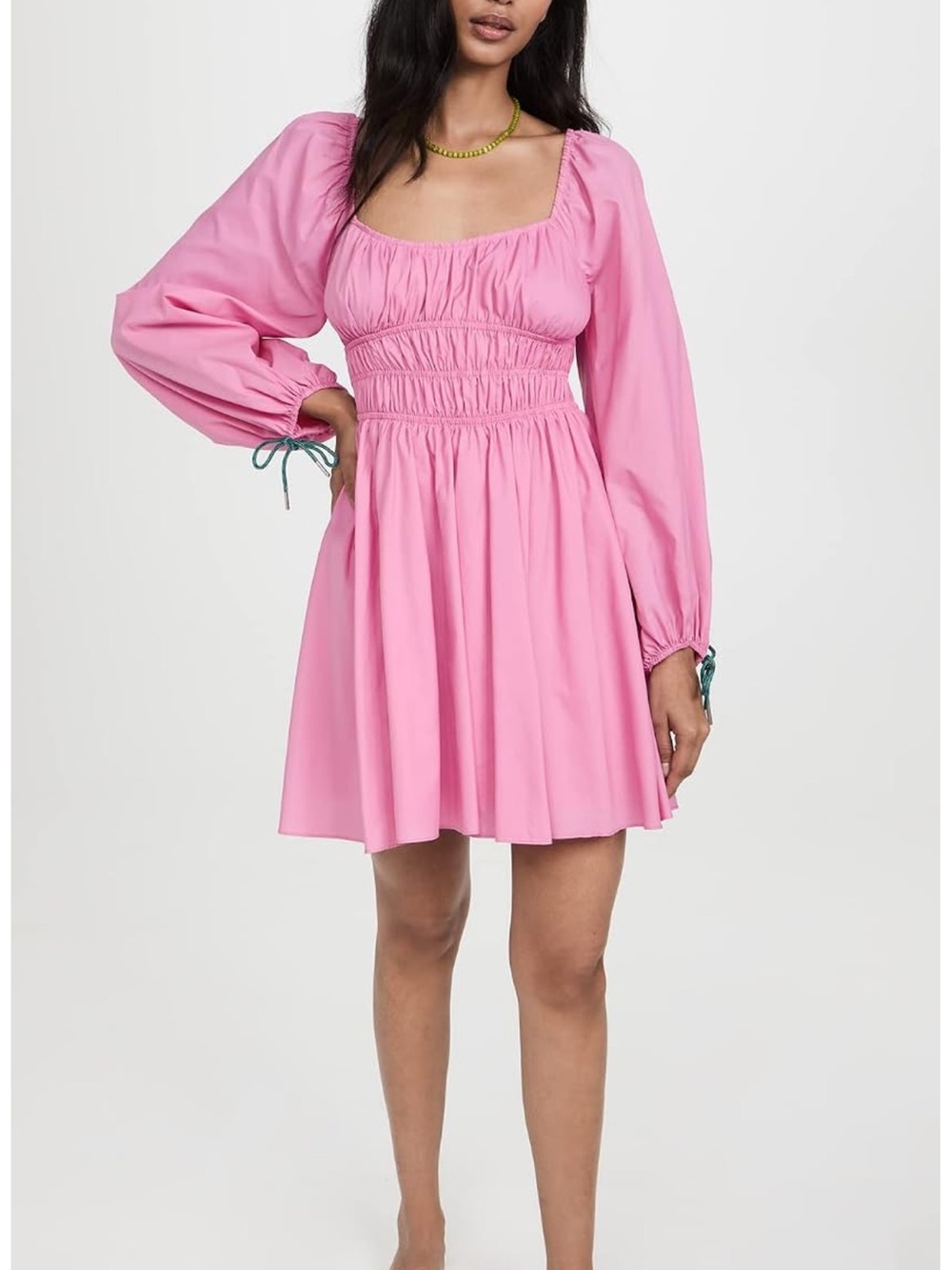 STAUD Bow Dress